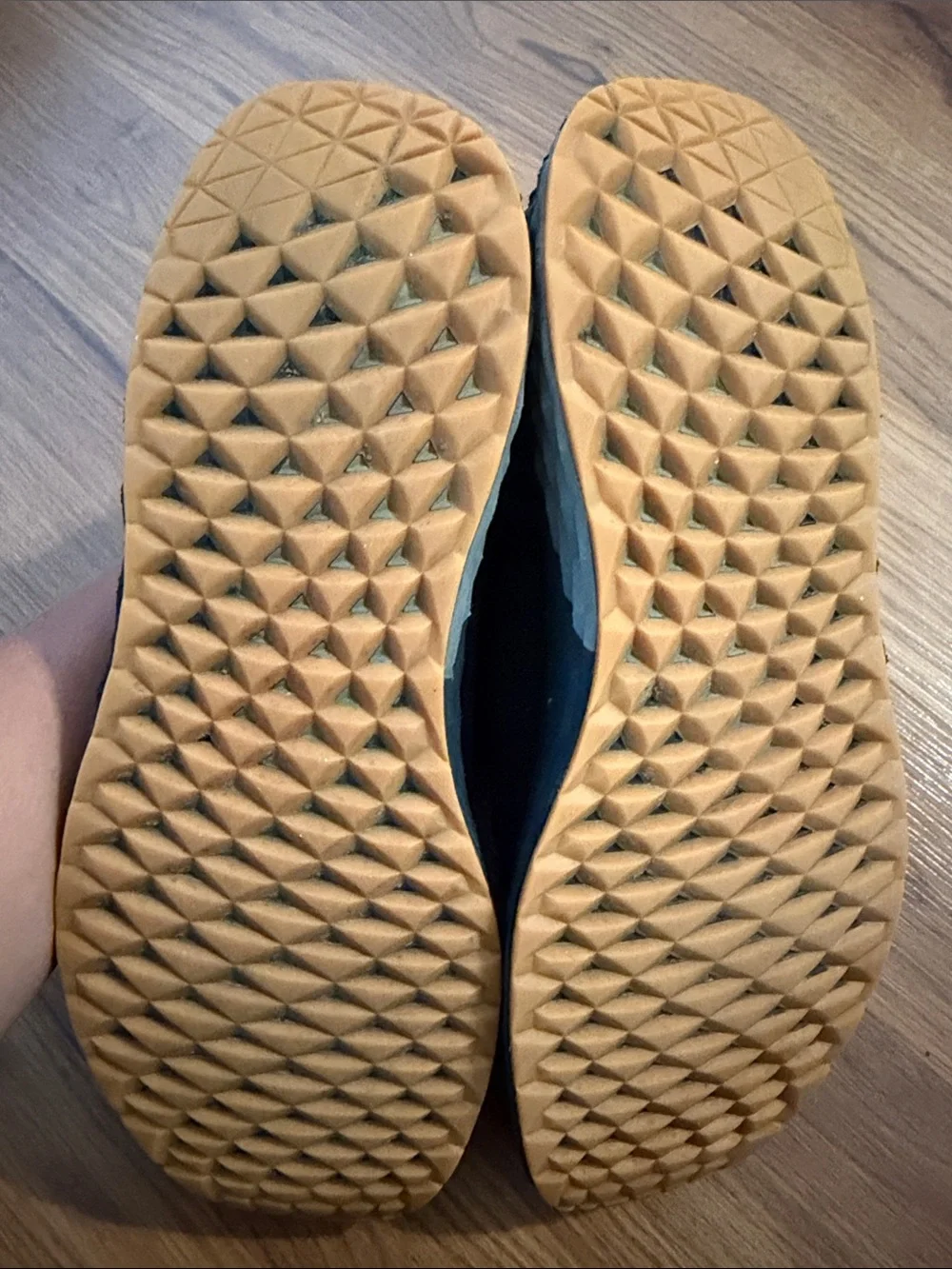 NOBULL Black Ripstop Training Sneakers with Tan Outsole Accents
